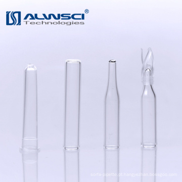 Micro inserção de vidro de venda de fábrica para cromatografia a gás 9-425 frascos de amostrador automático